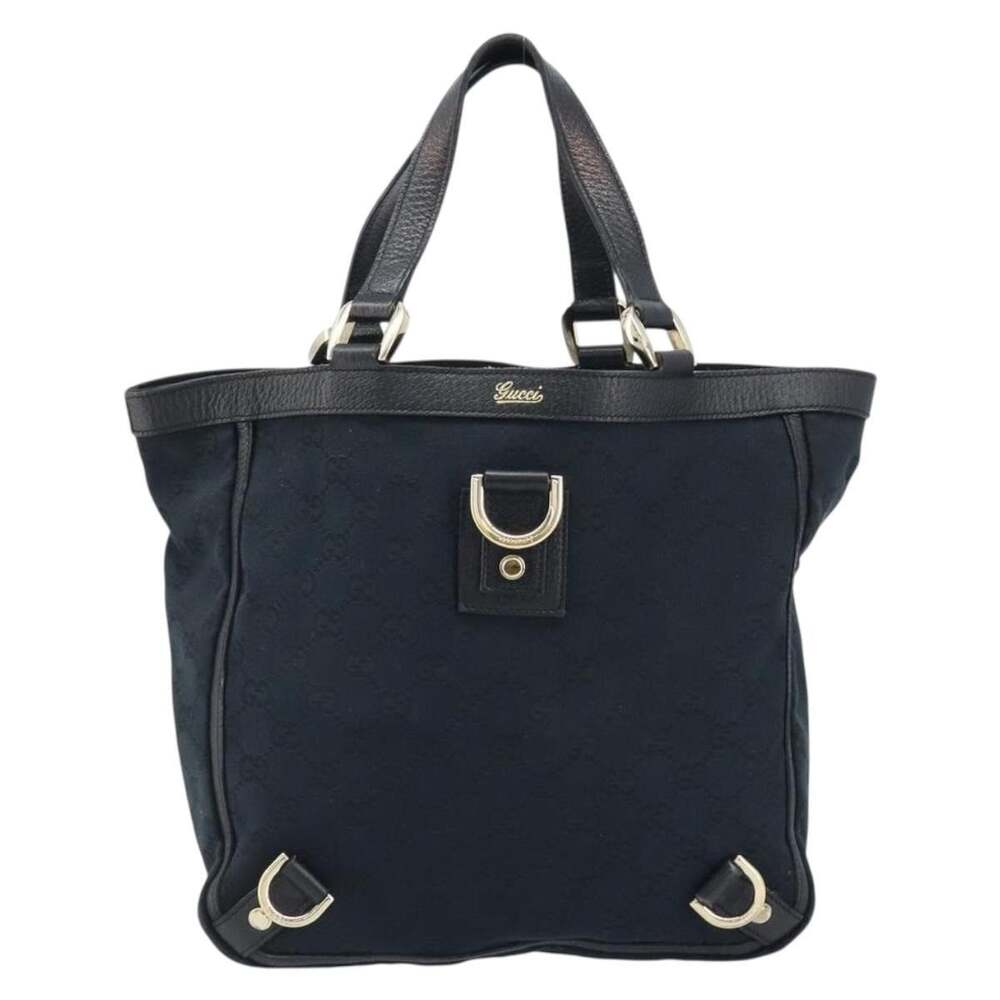 Gucci GG Canvas Abbey Handbag Black